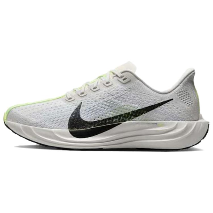Nike Pegasus Plus Abrasion Resistant Low Top Running Shoes Men's Beige White Black Sneakers FQ7261-006