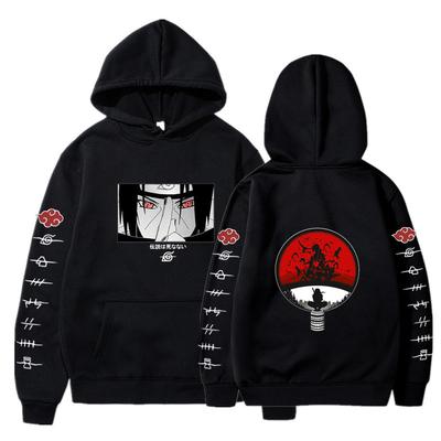 Naruto Trendy Fleece Moda Deportes Casual Unisex Sudadera de Manga Larga
