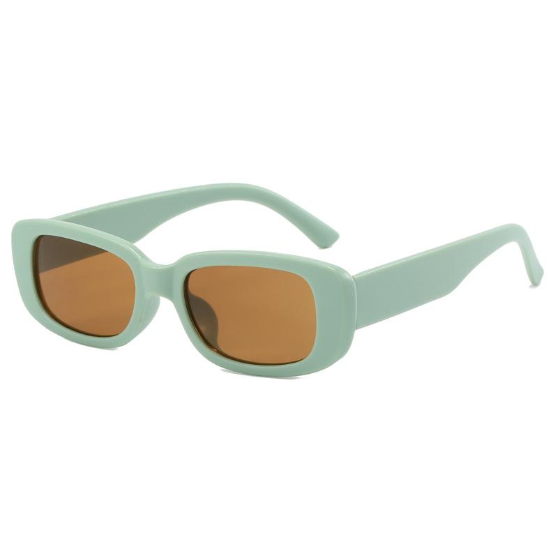 New European and American fashion small box children's sunglasses UV-proof retro texture children's sunglasses