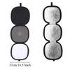Collapsible Disc Gray/White Balance Card Two Sides Photography Reflector  Photo Studio