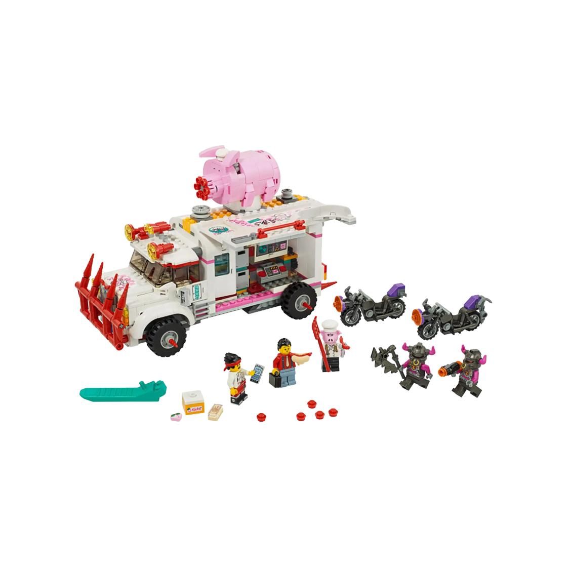 Lego Monkie Kid Pigsy`s Food Truck