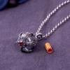 Retro Alchemy Furnace Can Open Pendant Gazang Bottle Pendant Ethnic Style Trend Lucky Wealth Jewelry for Men and Women