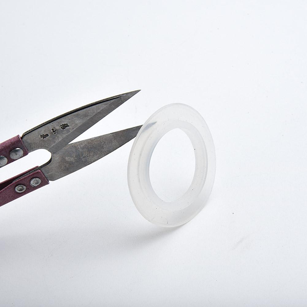 1/5 τεμ. Επίπεδες Φλάντζες Σιλικονούχου Καουτσούκ Εξωτερικής Διάμετρου 35mm-41mm Λευκές Βύσμα Ποπ Απ Σιλικονούχο Καπάκι O-Ring Παρέμβυσμα Στεγανοποίησης Δακτύλιος Στεγανοποίησης