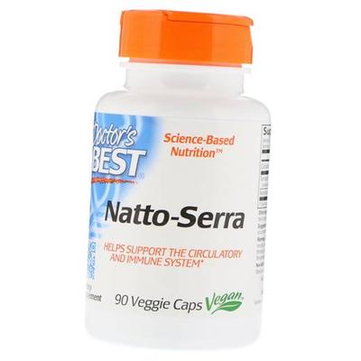 Nattokinas och serrapeptas, Natto-Serra, 90vegcaps (72327004)