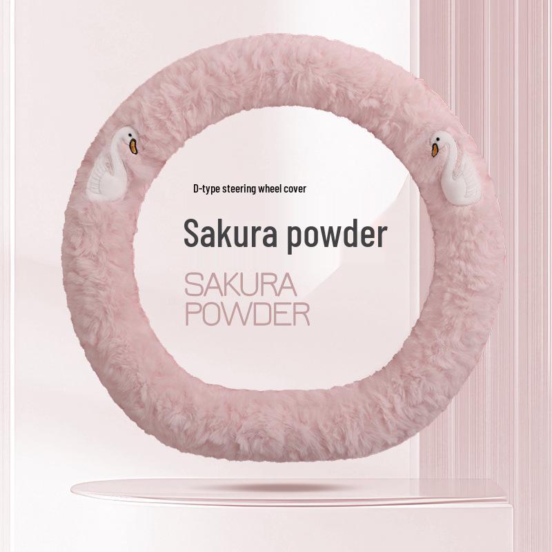 Winter Warm Plush Steering Wheel Cover - Non-slip, Anti-freeze, Universal Hand Warmer for Cars.