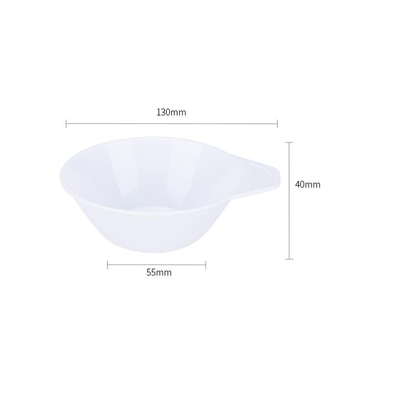 

ALOCS 40 г набор для кемпинга - миска и чашка из полипропилена, штабелируемые, одобрены FDA для походов/путешествий (175мл+200мл) 13*5.5*4cm белый