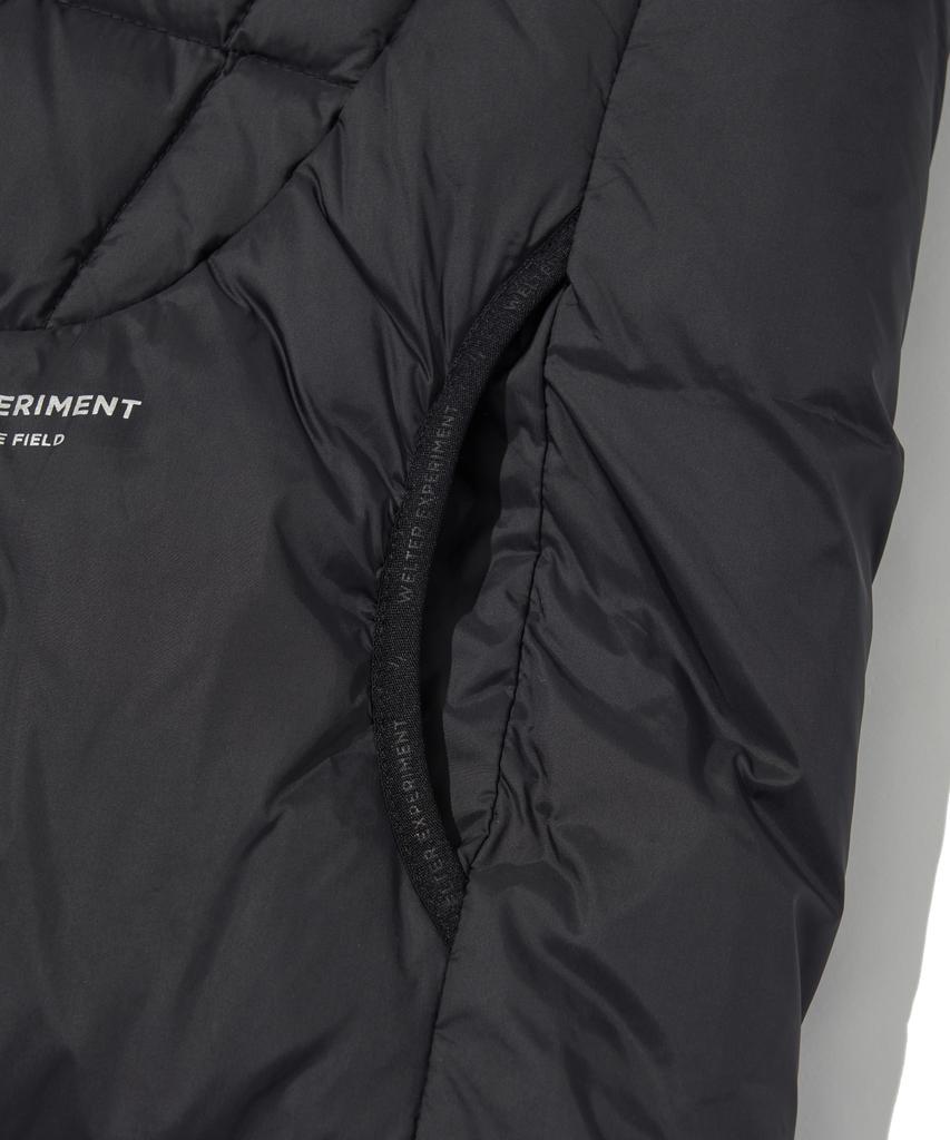 Welter Experiment Shield Down Hood Vest_Black_Wol047