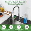 Nonslip Faucet Mat Customizable Kitchen Sink Mat Splash Guard Quick Drying For Soap Dispenser Lock Moisture Effectively