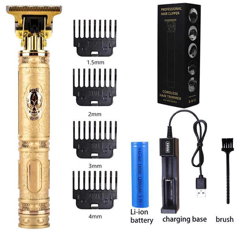 WAIKIL Electric Hair Clipper: Cross-Border Retro Carving Oil-Head & Bald Shaver