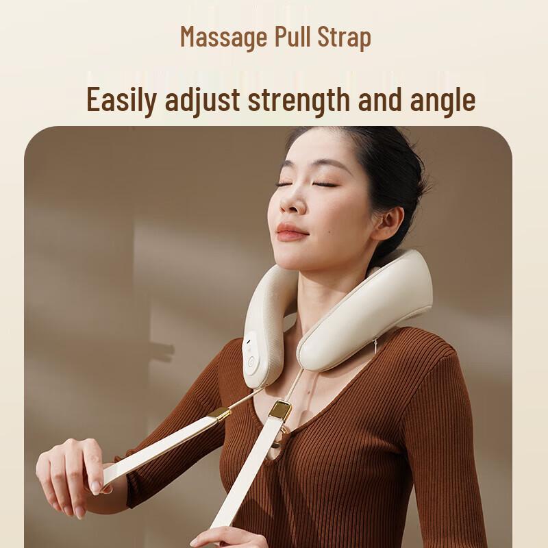 HEZHENG U-shaped Neck Massager with Heat CN plug (adapter included)