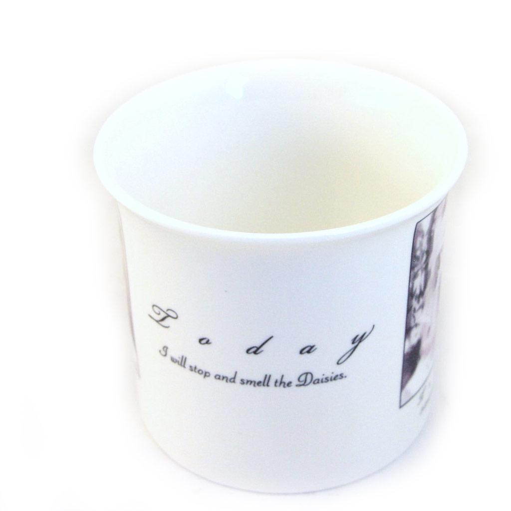 Les Trésors De Lily [G1485] - Mug 'Innocence' Black White - 8x9 Cm