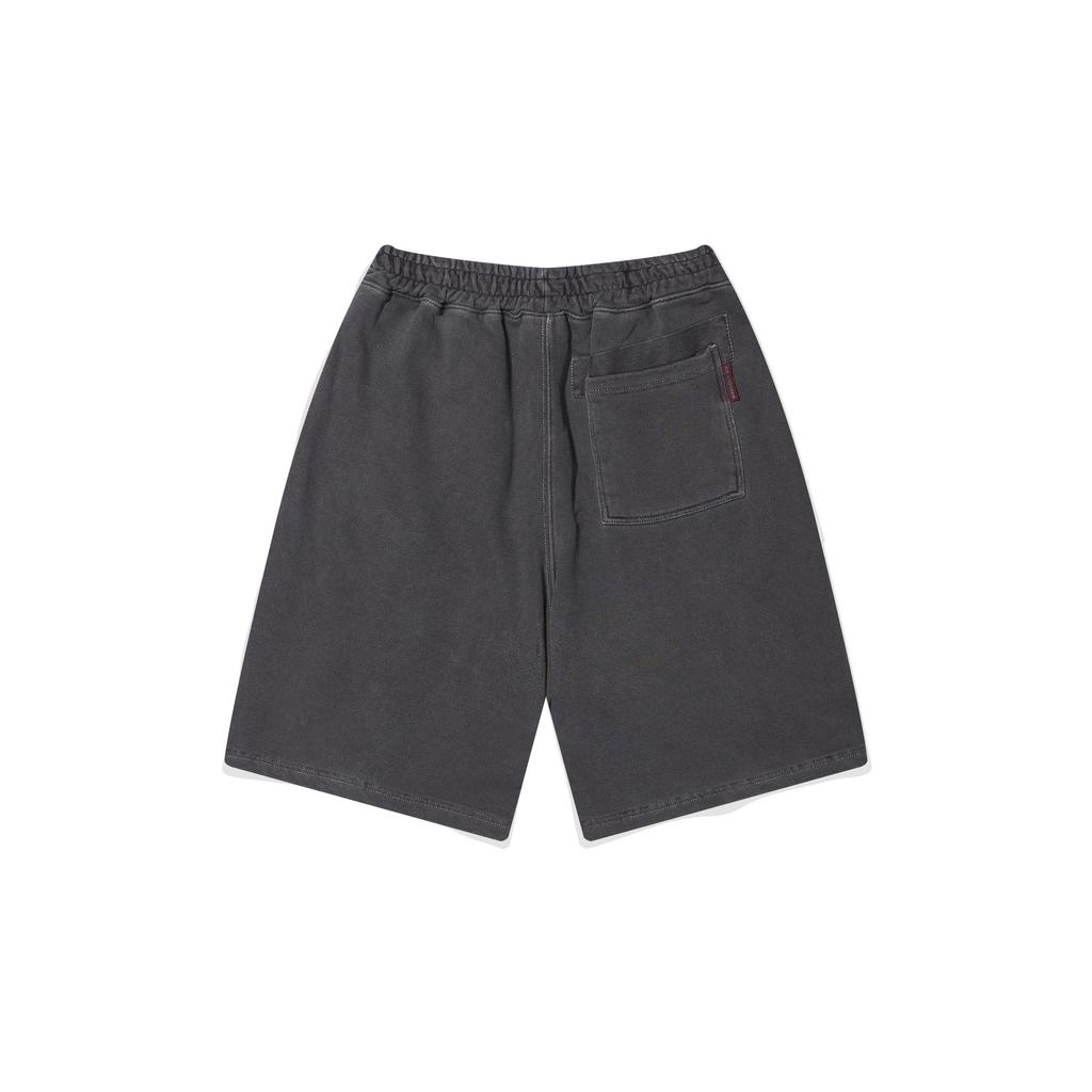 PSSHOPPER Original Pigment Washed Shorts [Dark Gray]