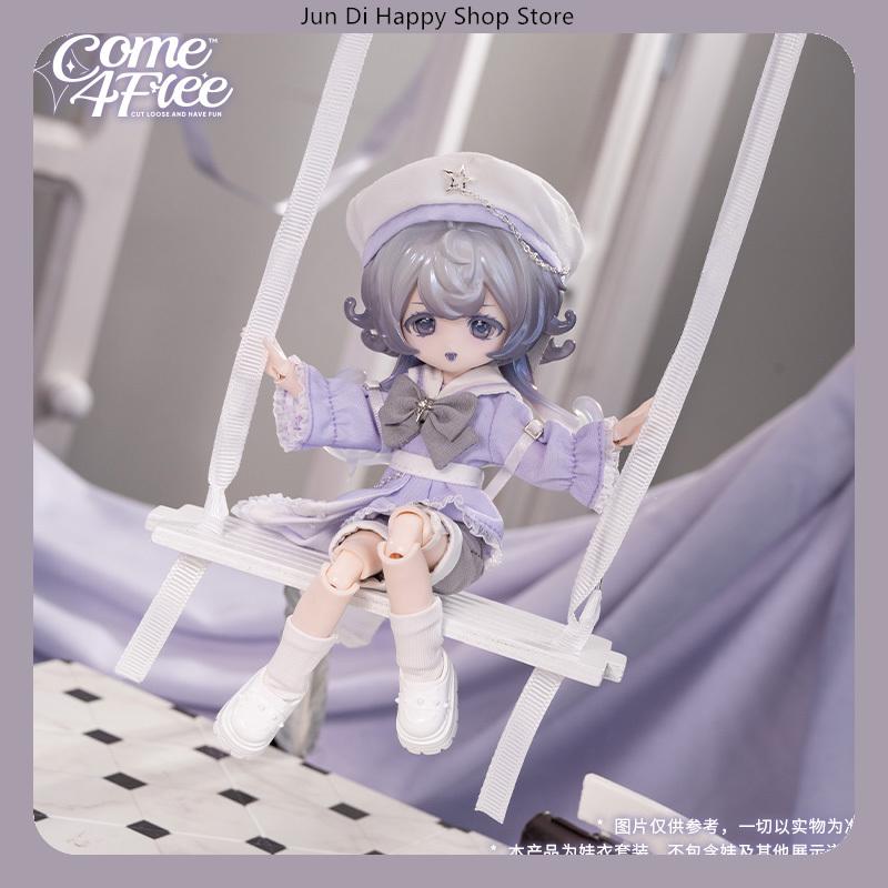 COME4FREE 1/12 BJD Doll Clothes Daily Series SuXingYao Style Dress Outfit Set for OB11 Doll Clothes