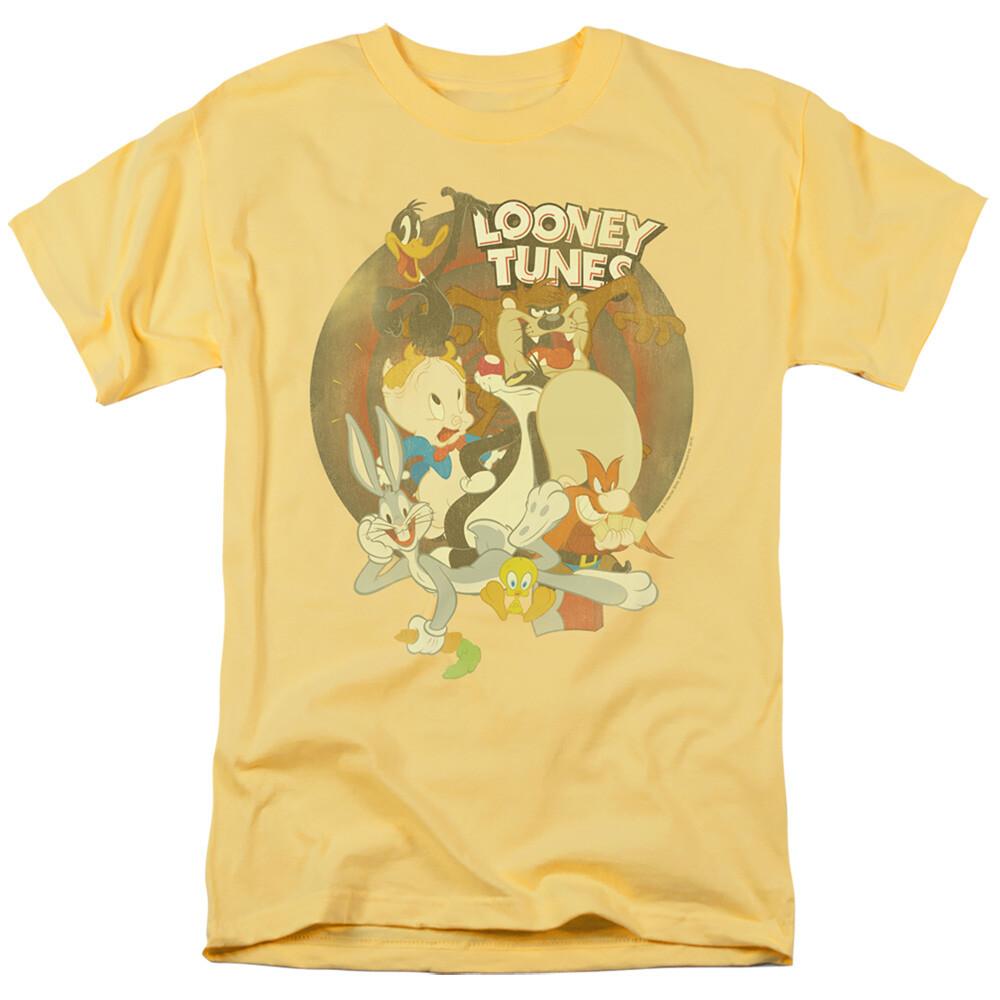 Looney Tunes Gangs All Here Adult T-shirt L