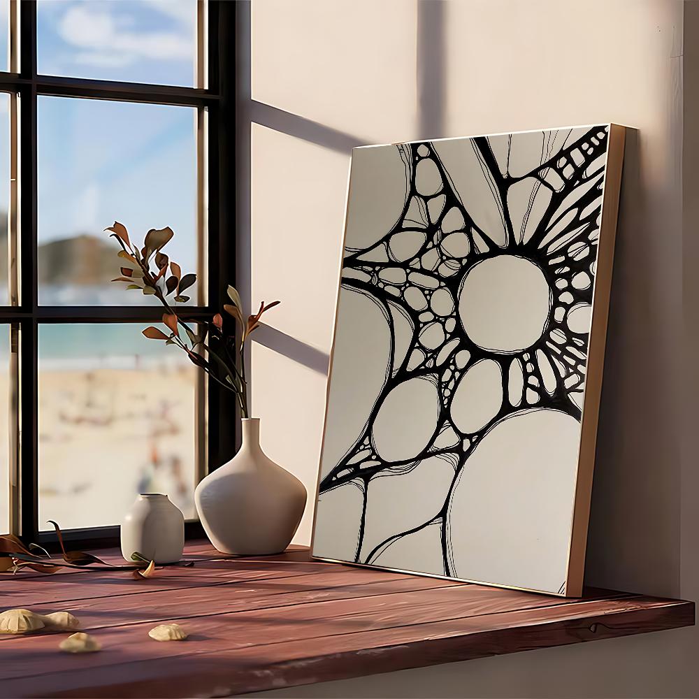 Gambar Abstrak Lind Poster No Framed Poster Kraft Club Bar Paper Vintage Poster Wall Art Painting Bedroom Study Stickers