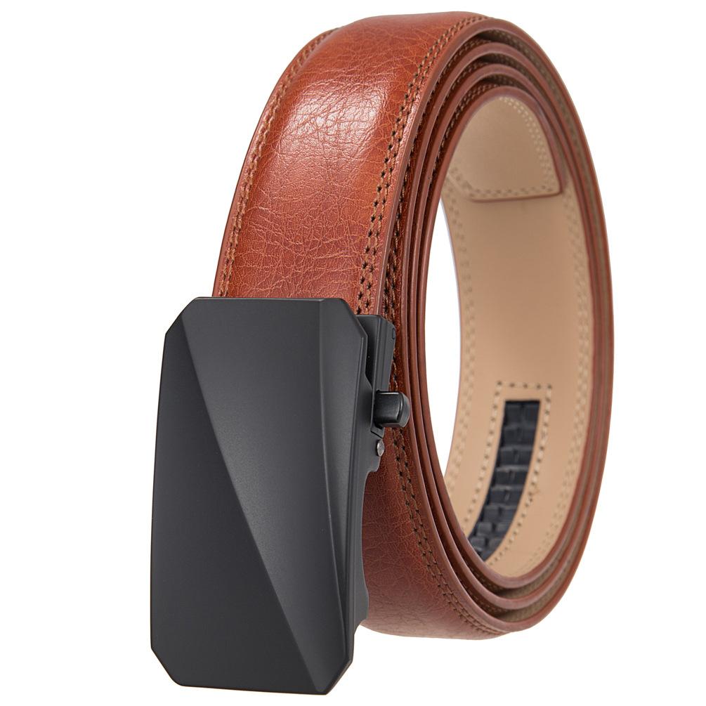 Two-Layer Belt Casual Business Belt, Belt For Men, Automatic Buckle Belt Ly36-25564-1