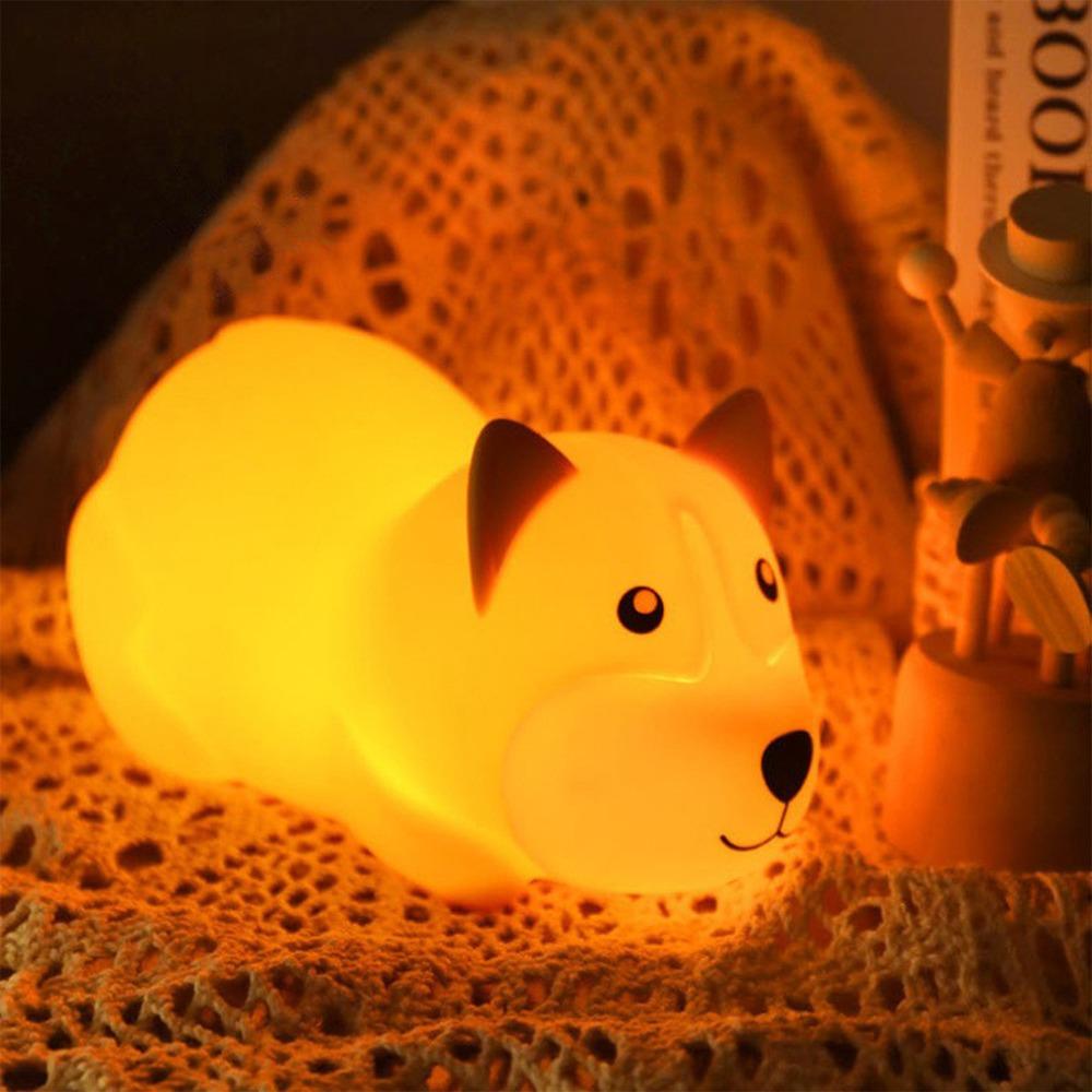 3 Brightness Levels Tap Control Lamp Type-C Charging Sleep Companion Light  Kids Bedroom