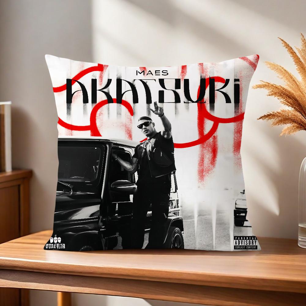 1Pc Omerta Silent Law Mafia Style Pillow Cover, Polyester, 2-Sided 2D Print, Cool Living Room Bedroom Sofa Decor, Cultural Memor