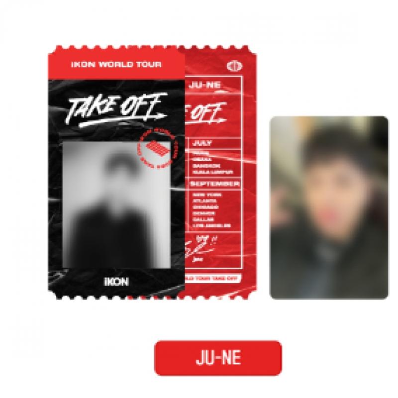 Icon   06 Ticket Holder Set 2023 Ikon World Tour Take Off