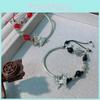 Chic Rose Butterfly Bracelet Womens Summer Fashion Retro National Style