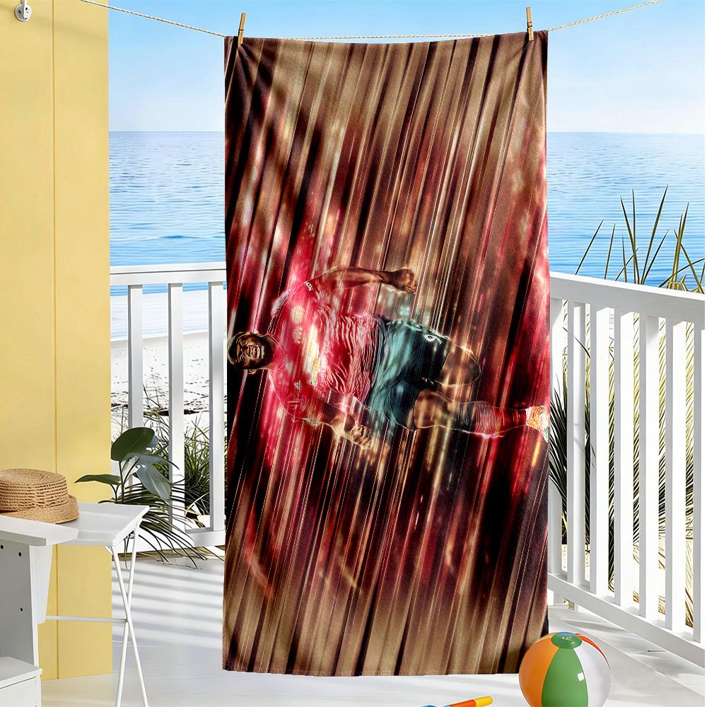 Energy Motion Beach Towel High Absorbency & Quick-Dry Comfortable Lightweight