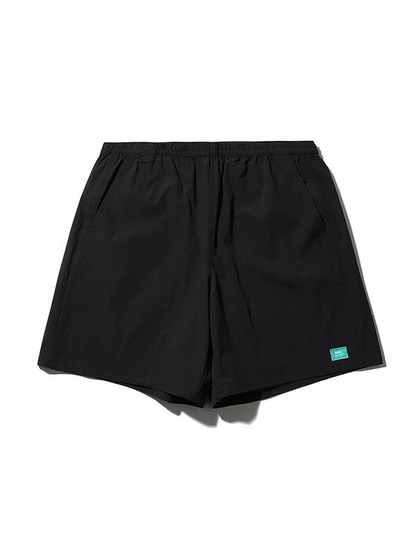 BBC EARTH Quick-Dry Ripstop Knee-Length Half Pants_Black