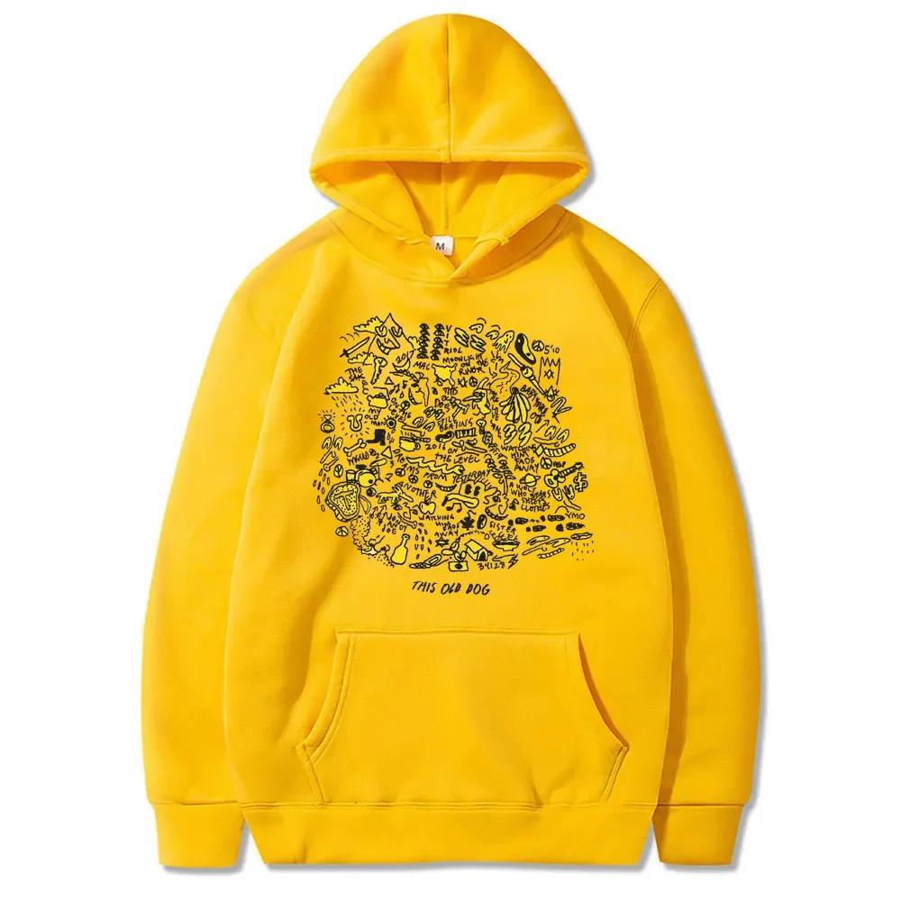 

Singer Mac Demarco This Old Dog Album Graphic Print Hoodie Men Women Vintage Oversized Sweatshirt Male Fashion Pop Music Hoodies 3XL
