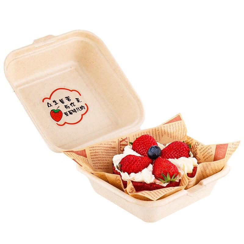 Pabei Disposable 4-inch Cake & Bento Boxes