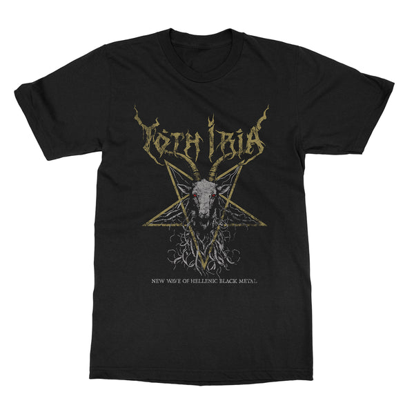 Yoth Iria Řecká Černá Metalová Nová Vlna Kapela Tričko Bavlna Grafické Tričko Unisex Dámské Letní Streetwear Top