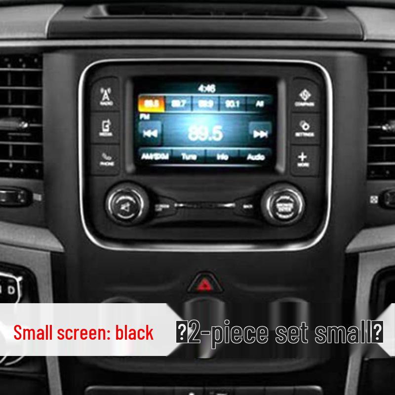 19-22 Dodge Ram Audio & AC Knob Decorative Ring