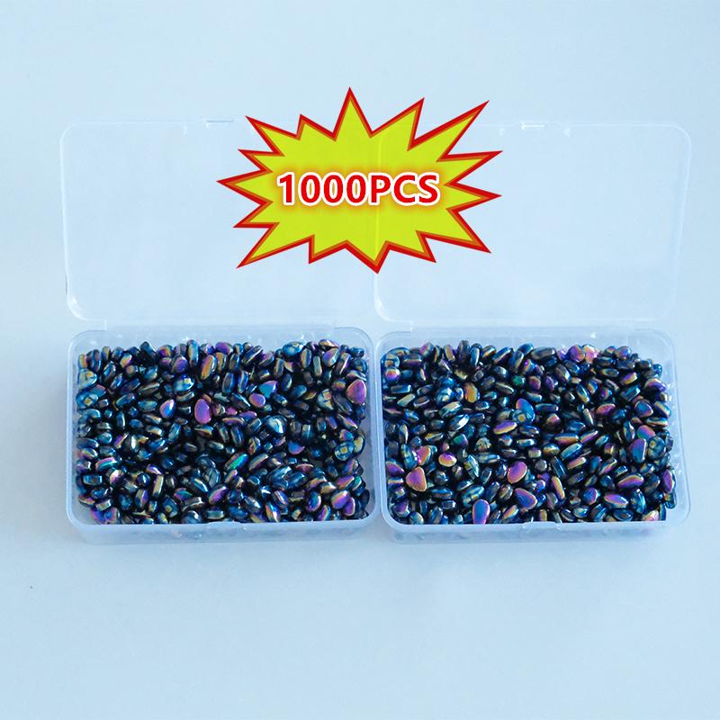 1000 PCS Magnetic Ferrite Putty Weak Magnet Fidget Rock Pebbles Anxiety Anti Stress Relief Toys for Adults ADHD Autism DIY Gift