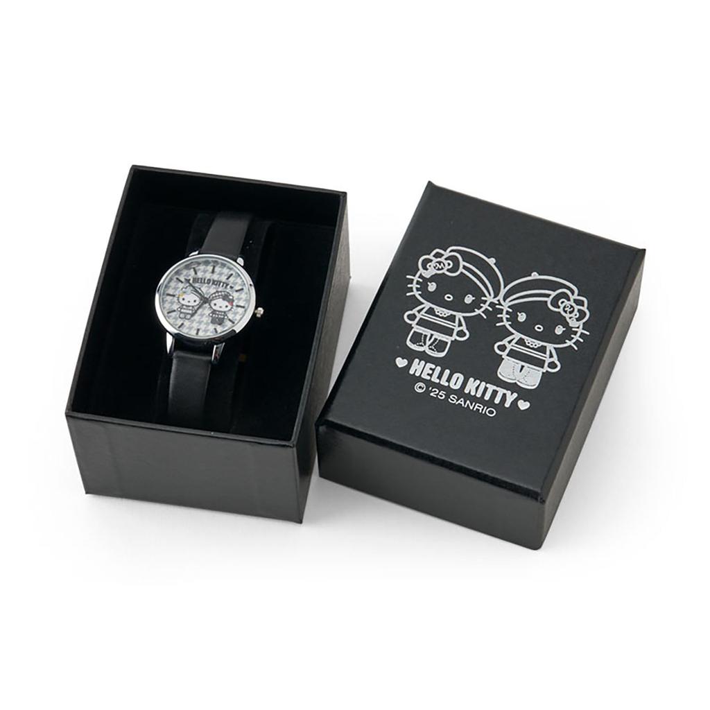 Sanrio Hello Kitty Watch Girly Twin 282847 (Monochrome Coordinate)