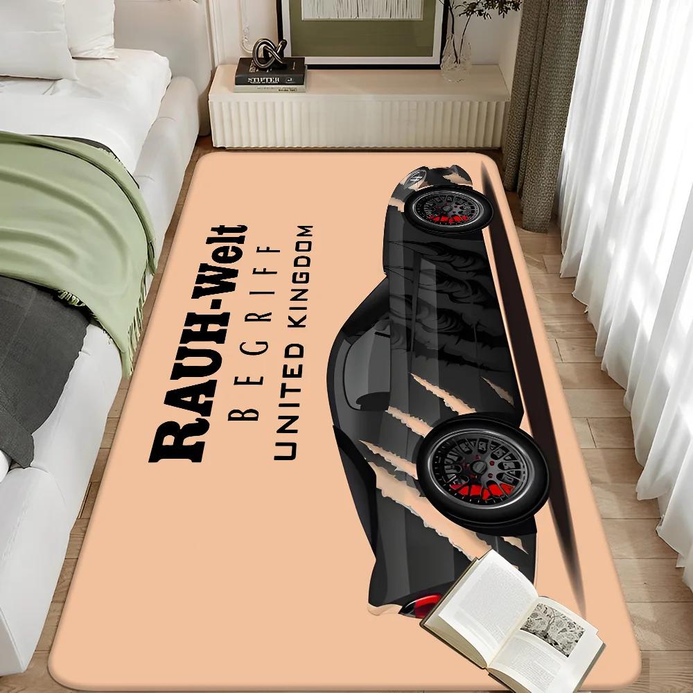 Alfombra Deportiva JDM RWM de Tokio para Decoración del Hogar Felpudo Alfombras de Sala de Estar Alfombra de Dormitorio Pasillo Alfombra Antideslizante Alfombra de Cocina Felpudos