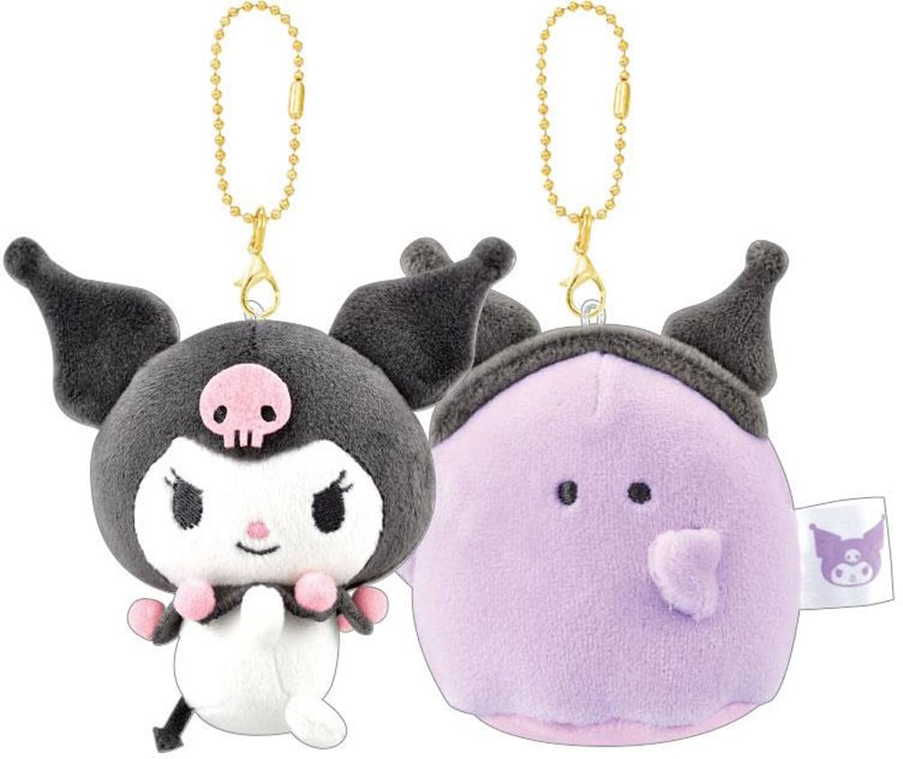 

Crux Sanrio Obakenu Nico Nui Keychain Kuromi 126326