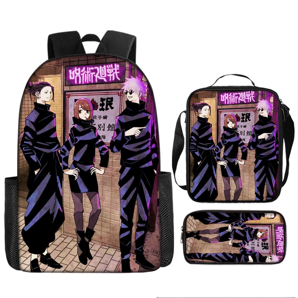 Spell Return to War Backpack Campus Primary and Secondary School Student School Bag Knotweed Yoren Fuhehui Wujo Animation Backpack