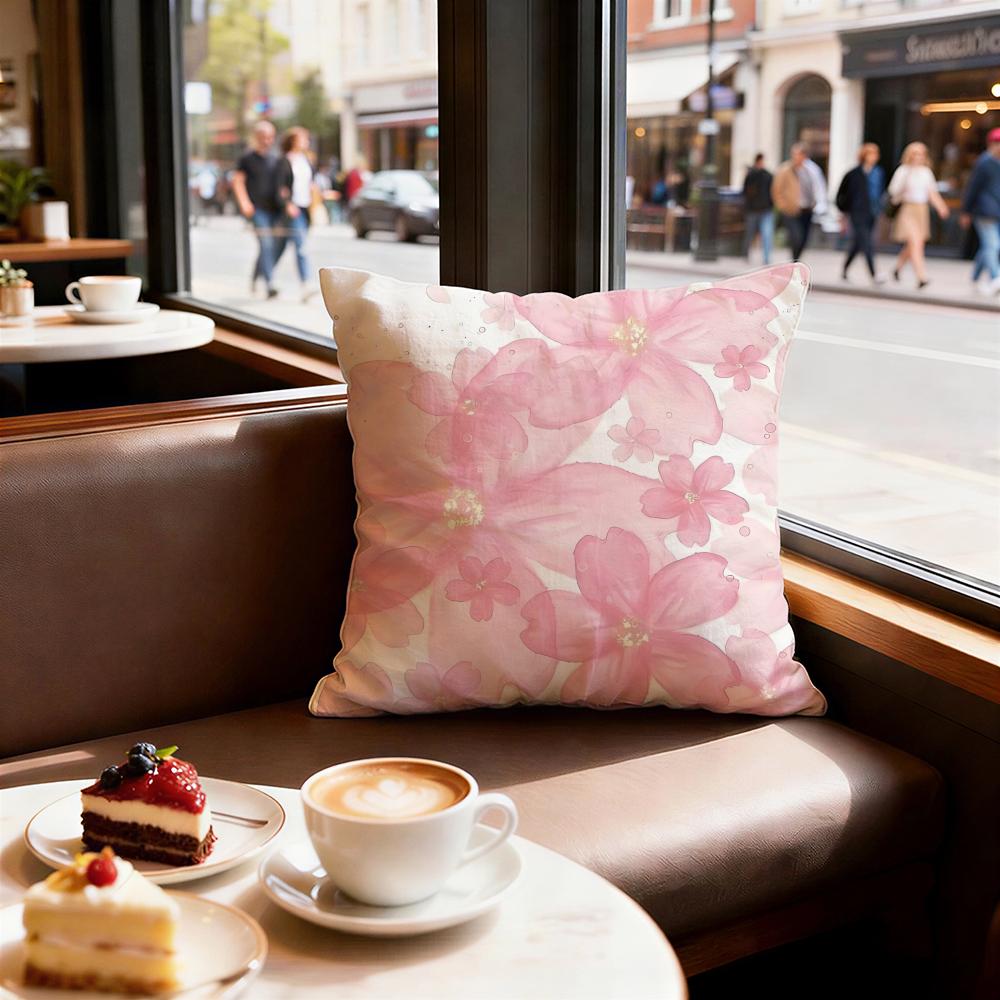 Light pink gentle petals Cushion Cover Decorative Cushions Covers Cover Sofa x Pillow Piece x x Pillowcase
