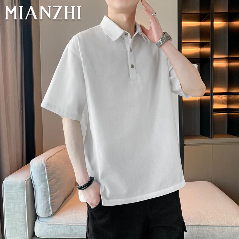 Men s Cotton Blend Business Casual Polo Shirt XL