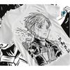 Trend Summer 2025 Cosplay Neutral Armin T-shirt Attack On Titan SNK Horror Anime Eren Gift Black Shirt Soft Tee Anime Clothes