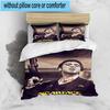 3PCS Scarface: Urban Art 3pcs Bedding,Including 3PCS Duvet Cover And 2pcs Pillowcases Perfect for Christmas,Ideal for Bedroom, Dormitory