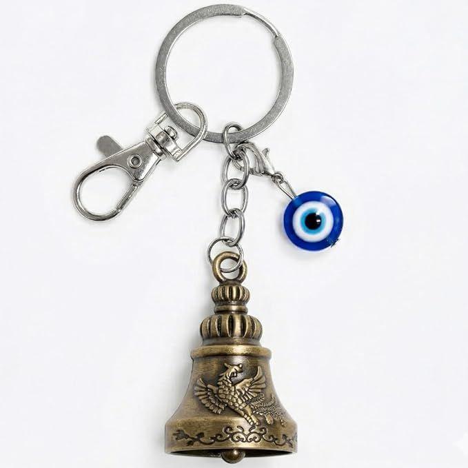 OTTAVO Premium Guardian Bell Keychain for Bike & Car |