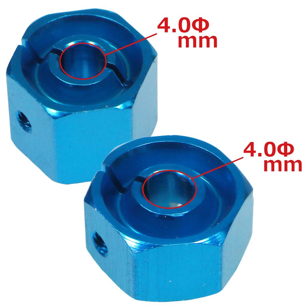 TT02 Wheel Adapter 7&10mmeach 2pcs [#TT02-22U2-N2W2] [Eagle Model]