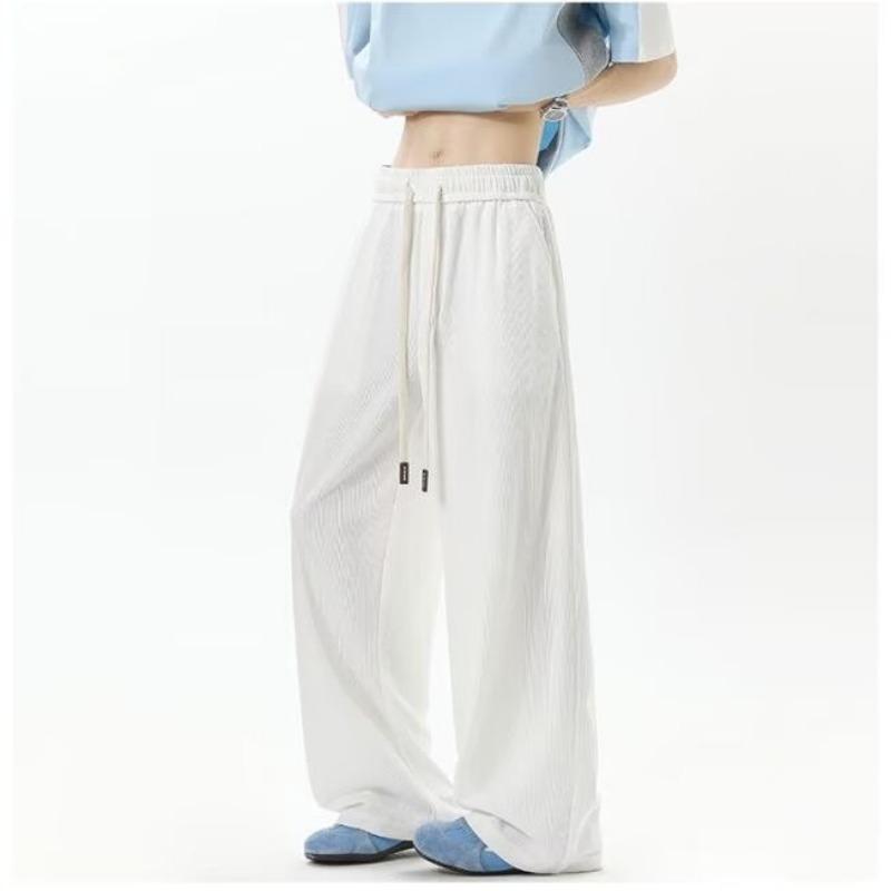 New loose casual pants men's trend versatile pants summer thin pendant trousers