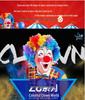 Adult Clown Cosplay Costume for Parties and Masquerades – Includes Clothes and Accessories