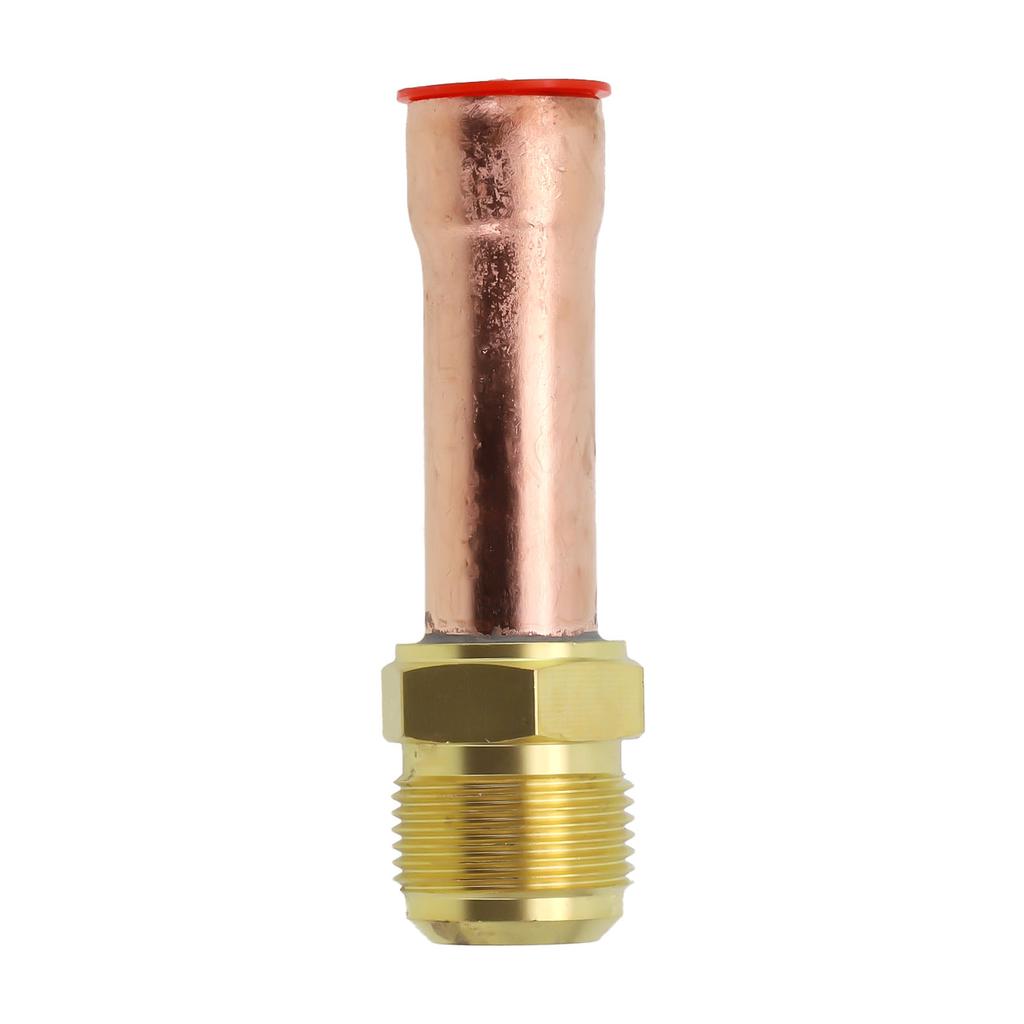 Adapter Copper Pipe Pipe Accessories Thickening With Forged Brass Connector Fitting Adapter Welding Head 1/4 3/8 5/8 1/2 3/4
