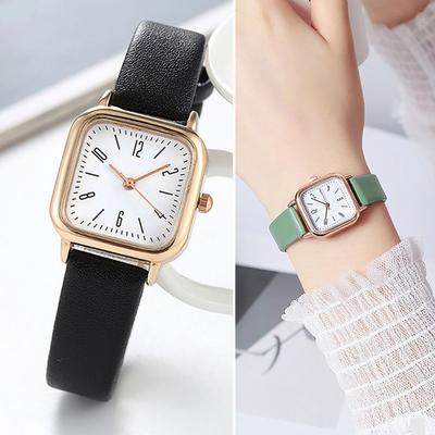Mode Neue Luxus Frauen Armband Quarz Uhren Für Frauen Armbanduhr PU Leder Uhr Dame Sport Kleid Uhr Geschenk