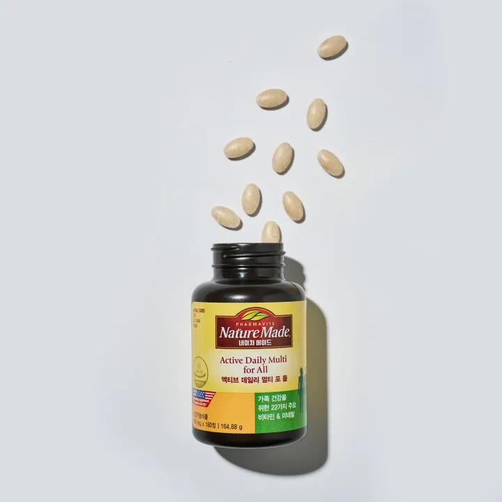 Nature Made Active Daily Multi for All 180 Tablets (3-month supply)