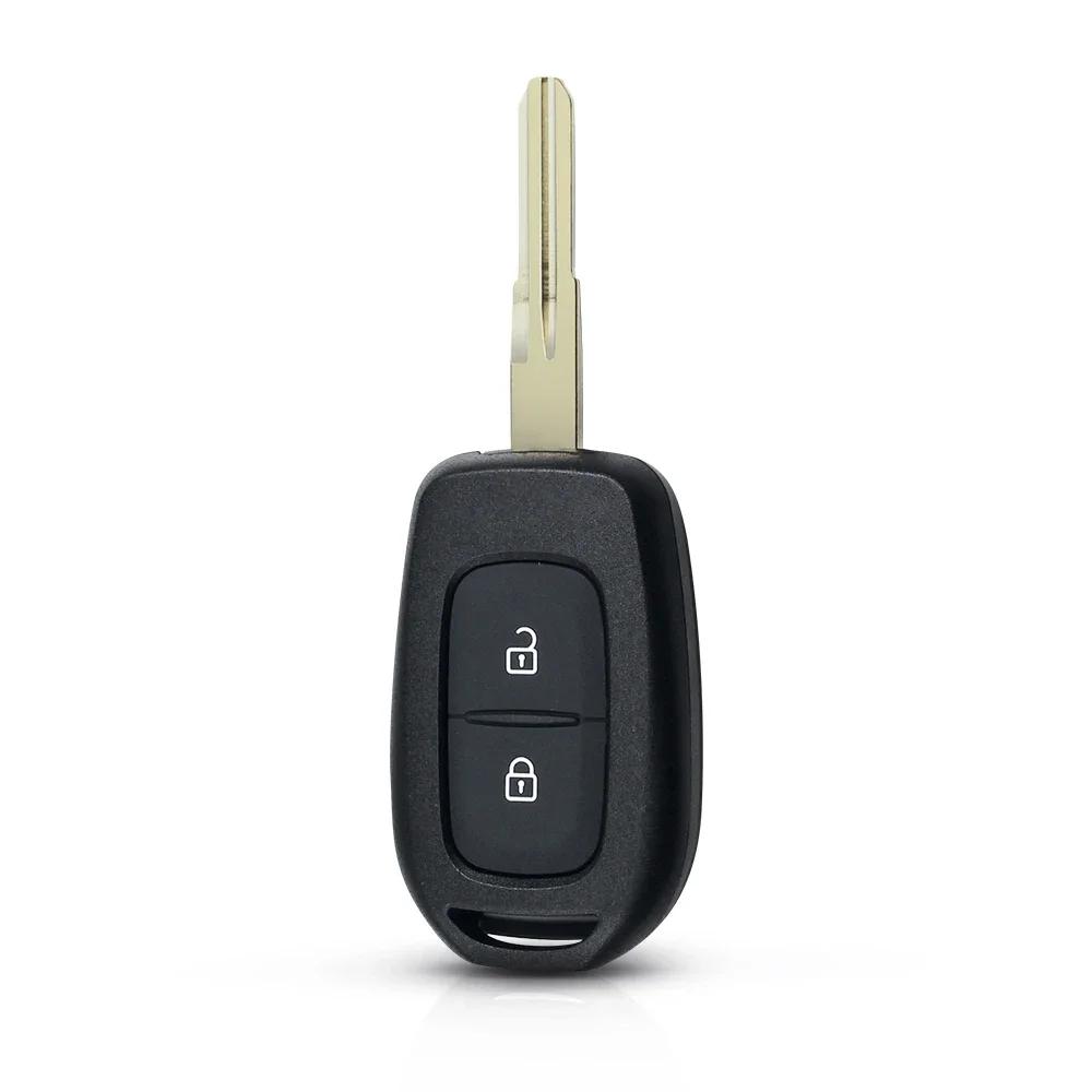 Car Remote Key Shell For Renault Duster Sandero Logan Clio Captur Laguna Scenic Fob 2/3 Buttons Key Replacement