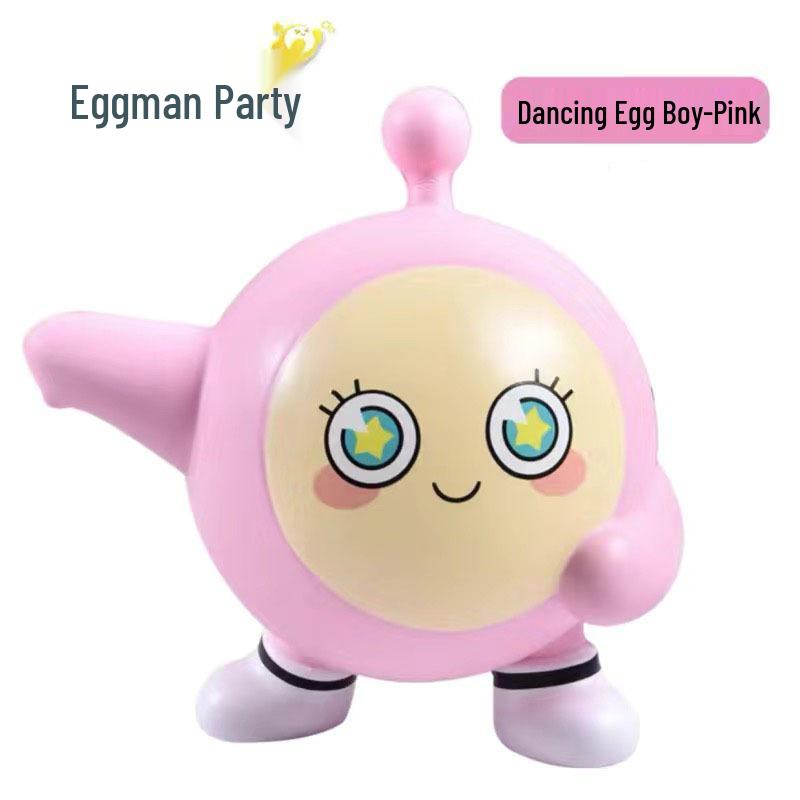Dancing Egg Boy Slow Rebound Cartoon Decompression Pinch Toy