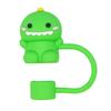 7Pcs Silicone Cartoon Animals Straw Caps Reusable Funny Tumbler Straw Plugs Dust-Proof for Stanley 30/40oz Tumbler Accessories