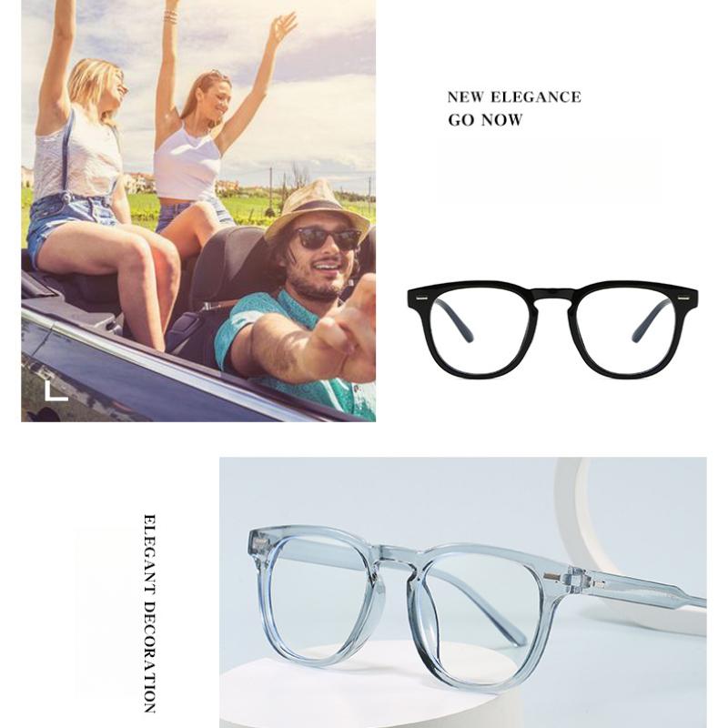 Women's glasses, men's and women's fashion square glasses
